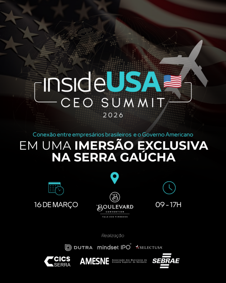 Serra Gaúcha é sede de conexão exclusiva entre empresários brasileiros e o governo norte-americano.